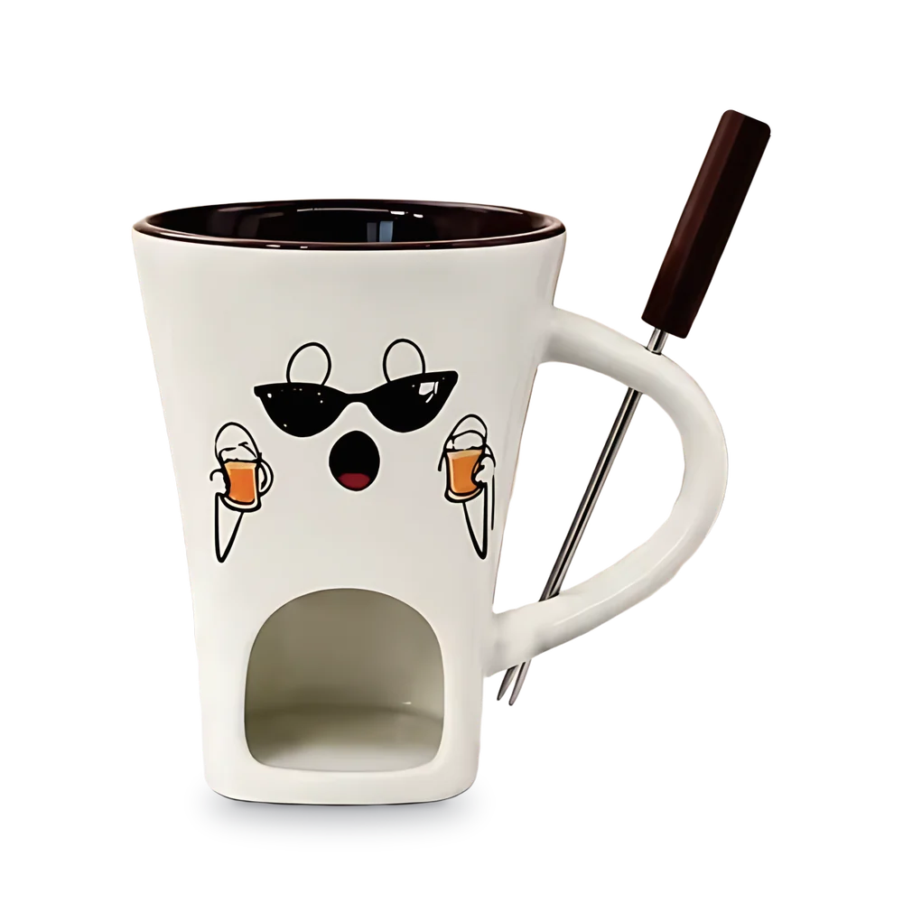 MeltaMug Ghost Chope sur fond uni