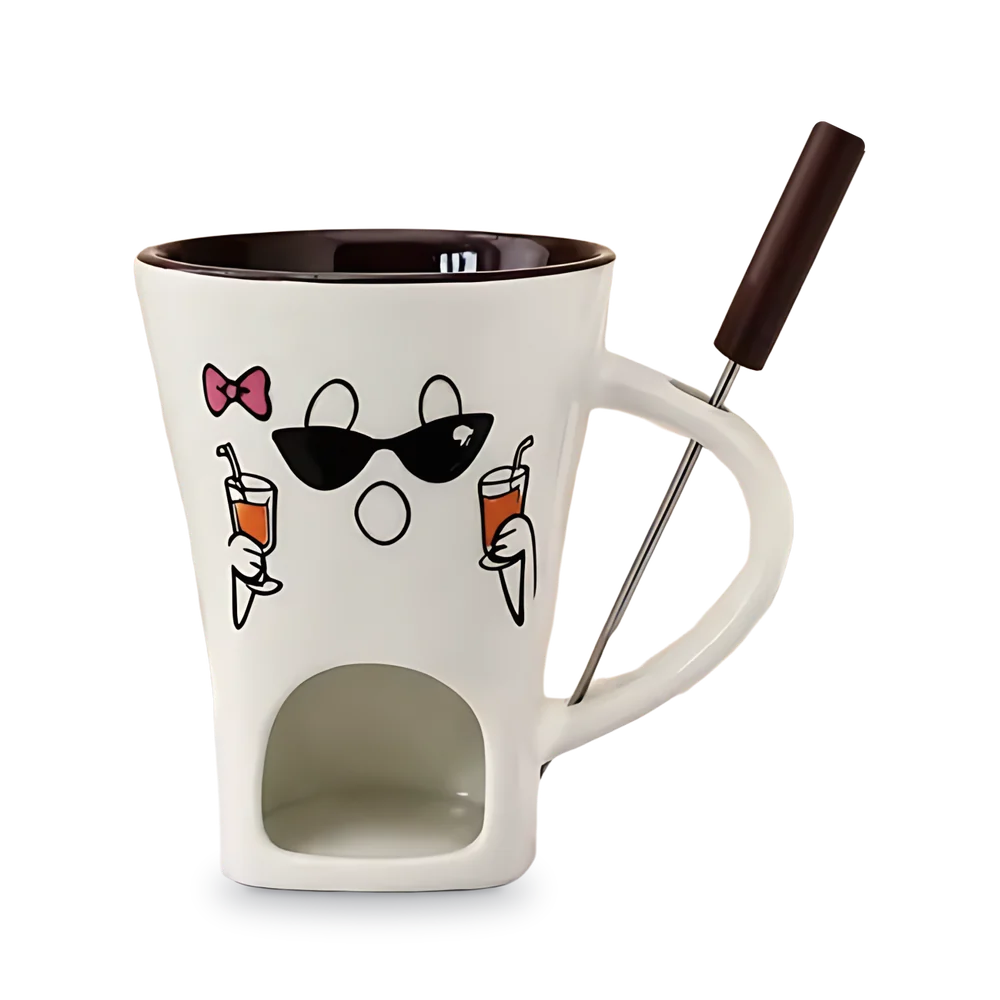 MeltaMug Ghost Cocktail sur fond uni